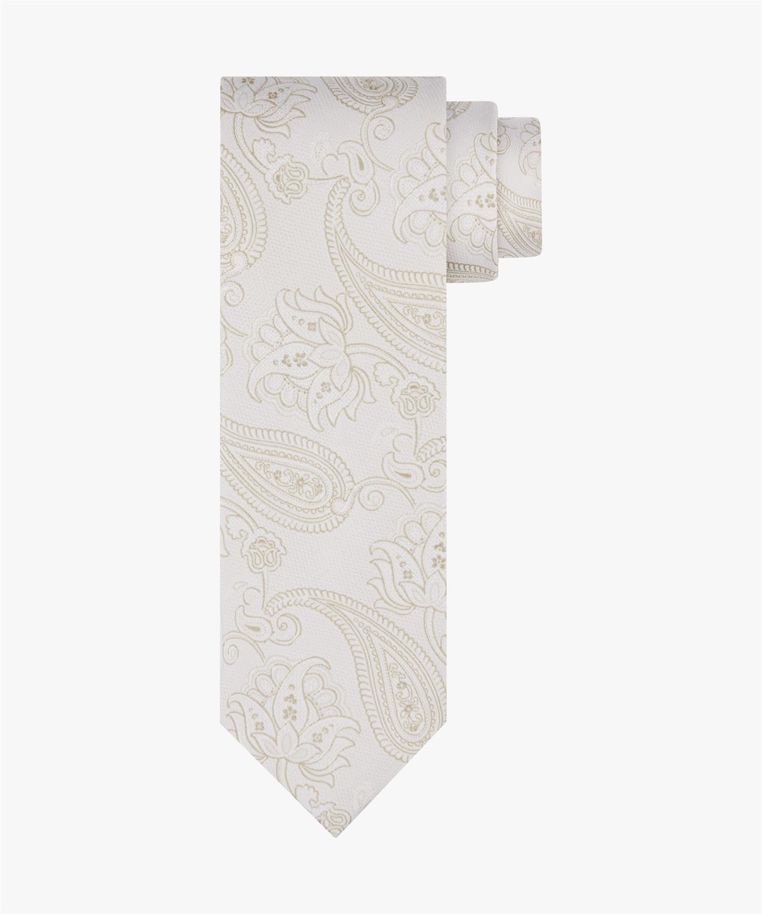 Tie Silk Woven Off-White