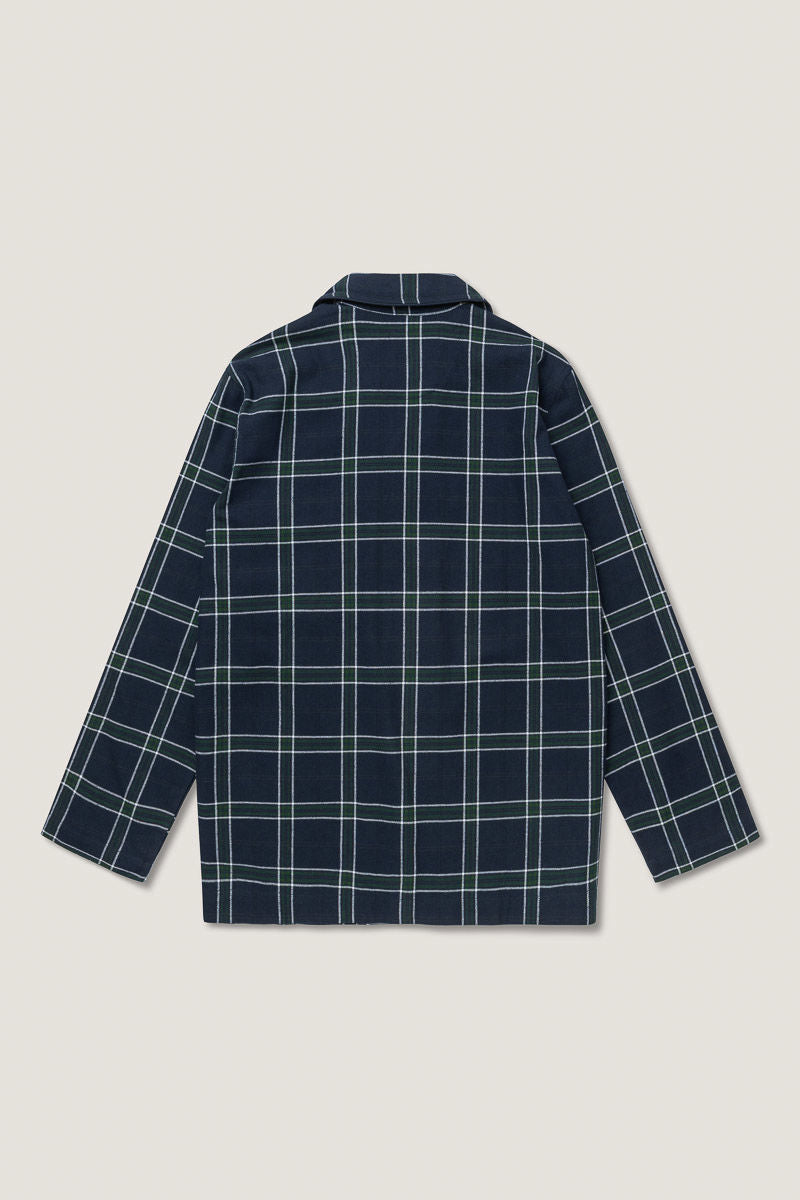 Pj Set Navy Tartan