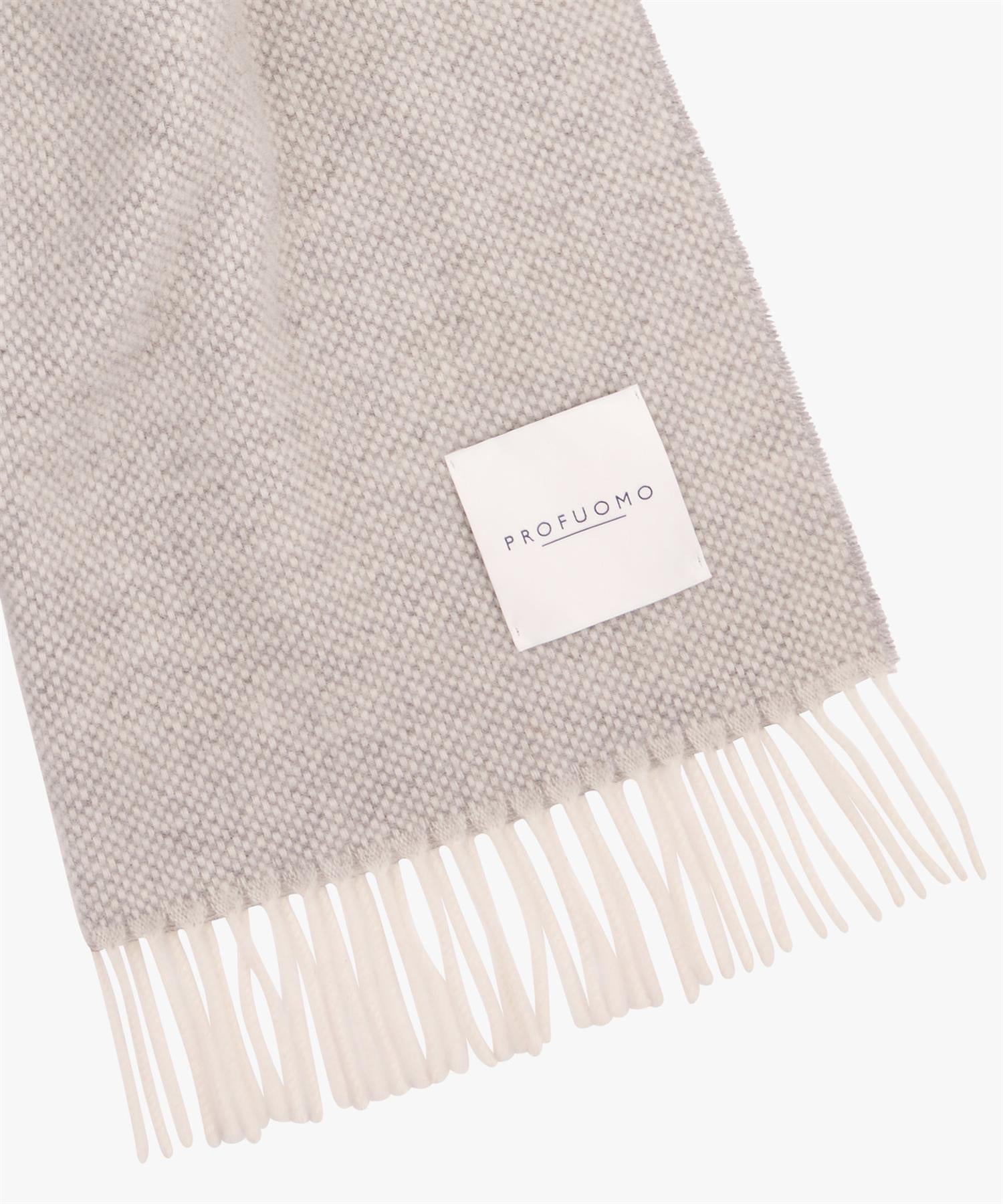 Scarf Wool Grey Grå