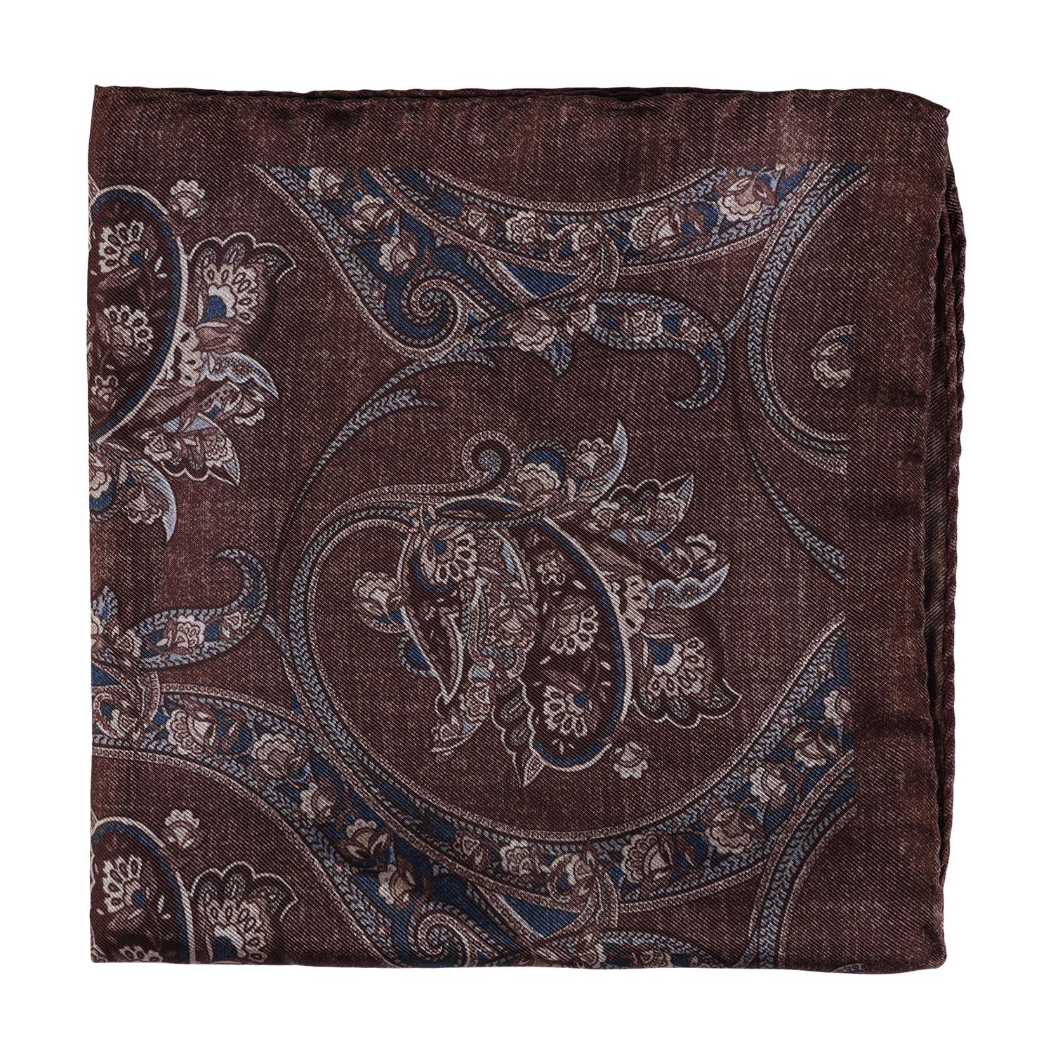 Pocket square Brown