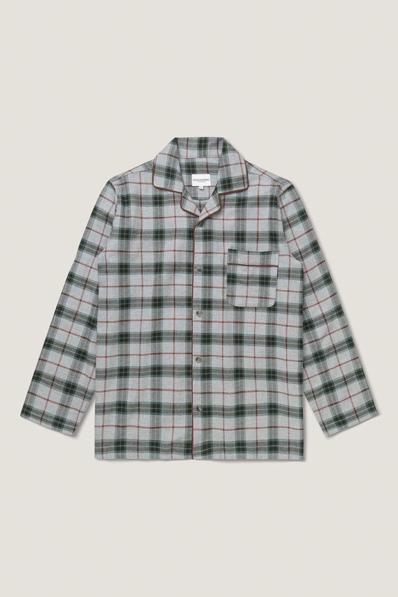 Pj Set Grey Tartan