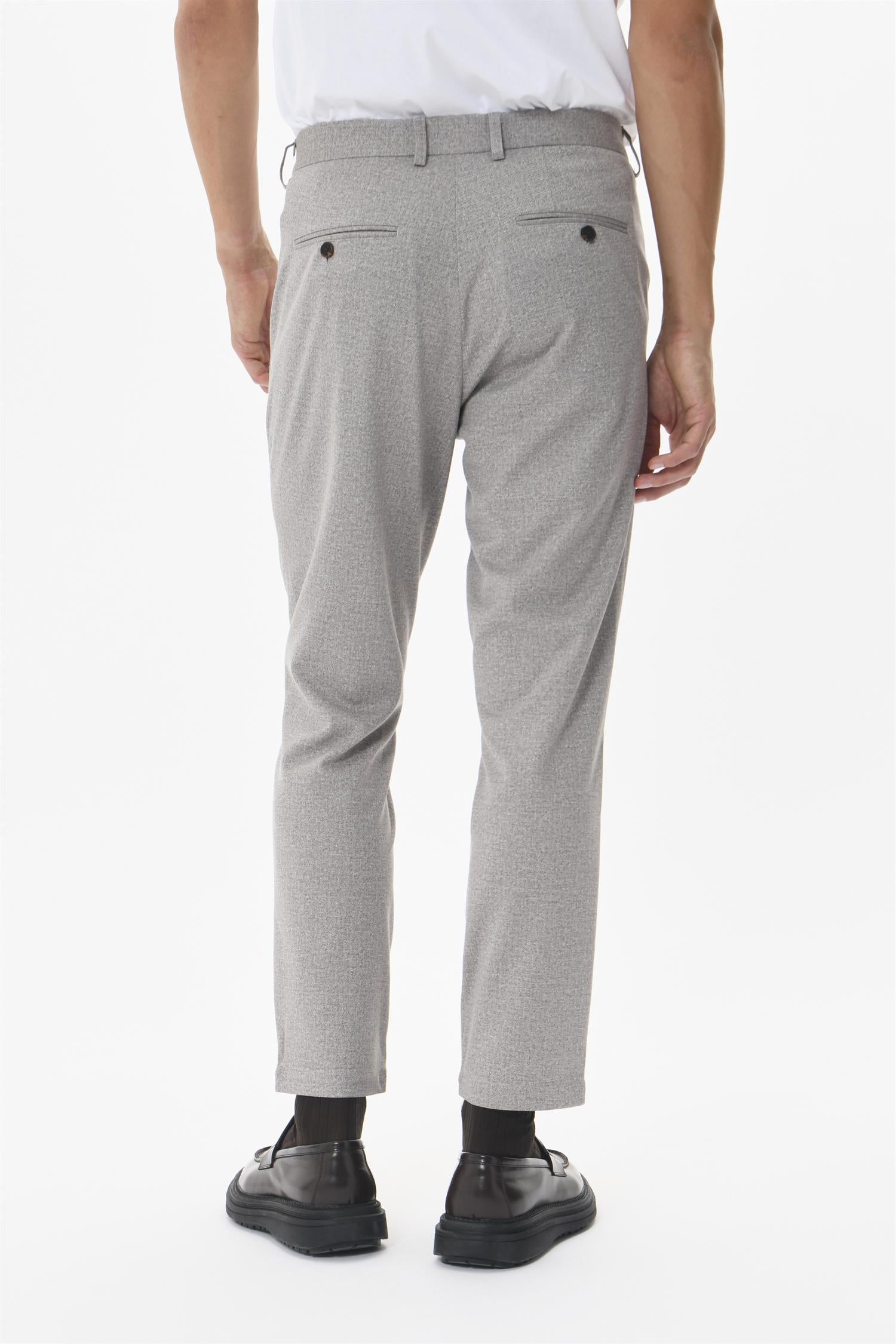 MAliam Jersey Pant Walnut Melange