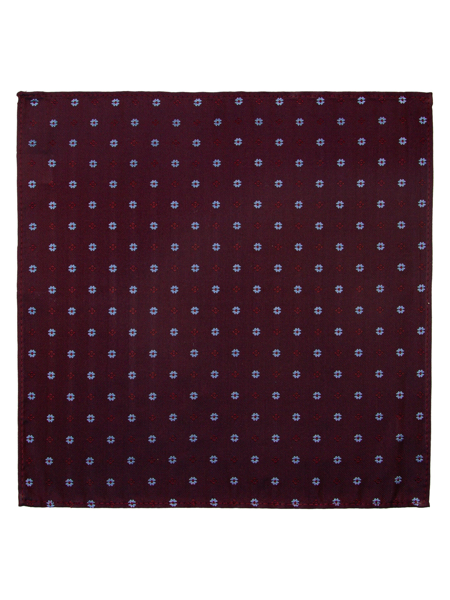 Santi silkeslips+lommetørkle Burgunder