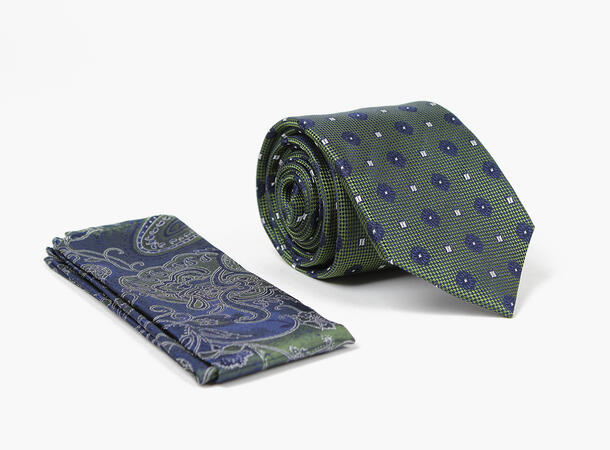 Manzini slips + tørkle Grønn