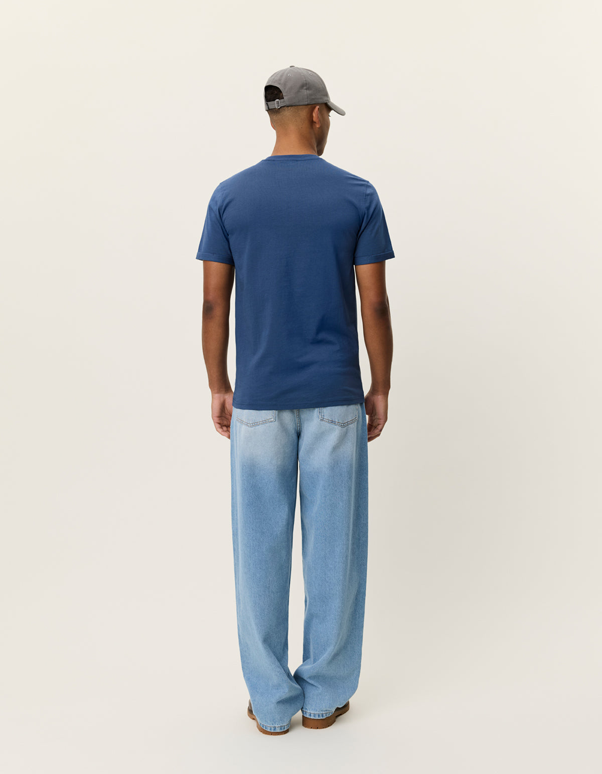 Norregaard Contrast T-Shirt Dark Denim Blue