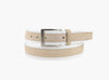 NOHR Venice Semsket Skinnbelte Sand