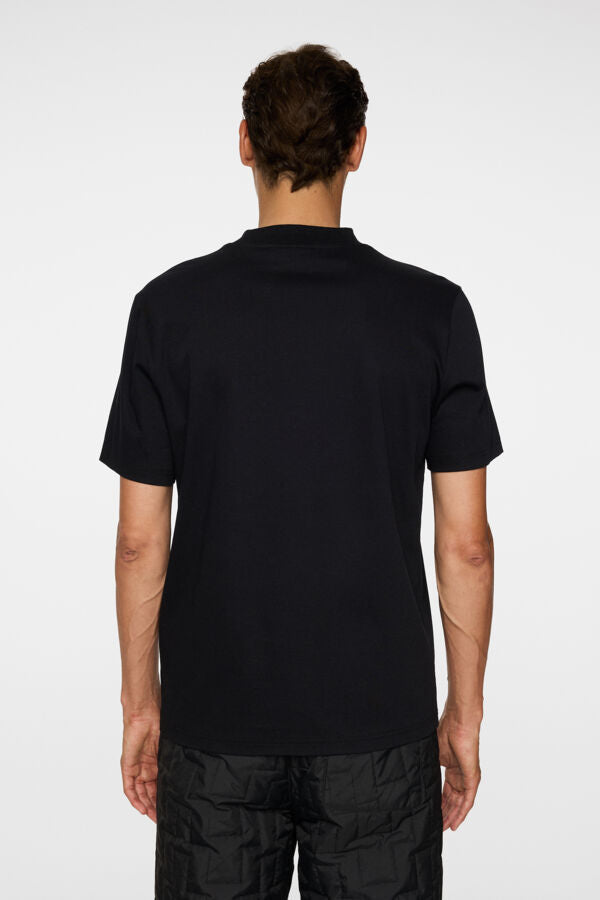 Ace Mock Neck T-shirt Sort