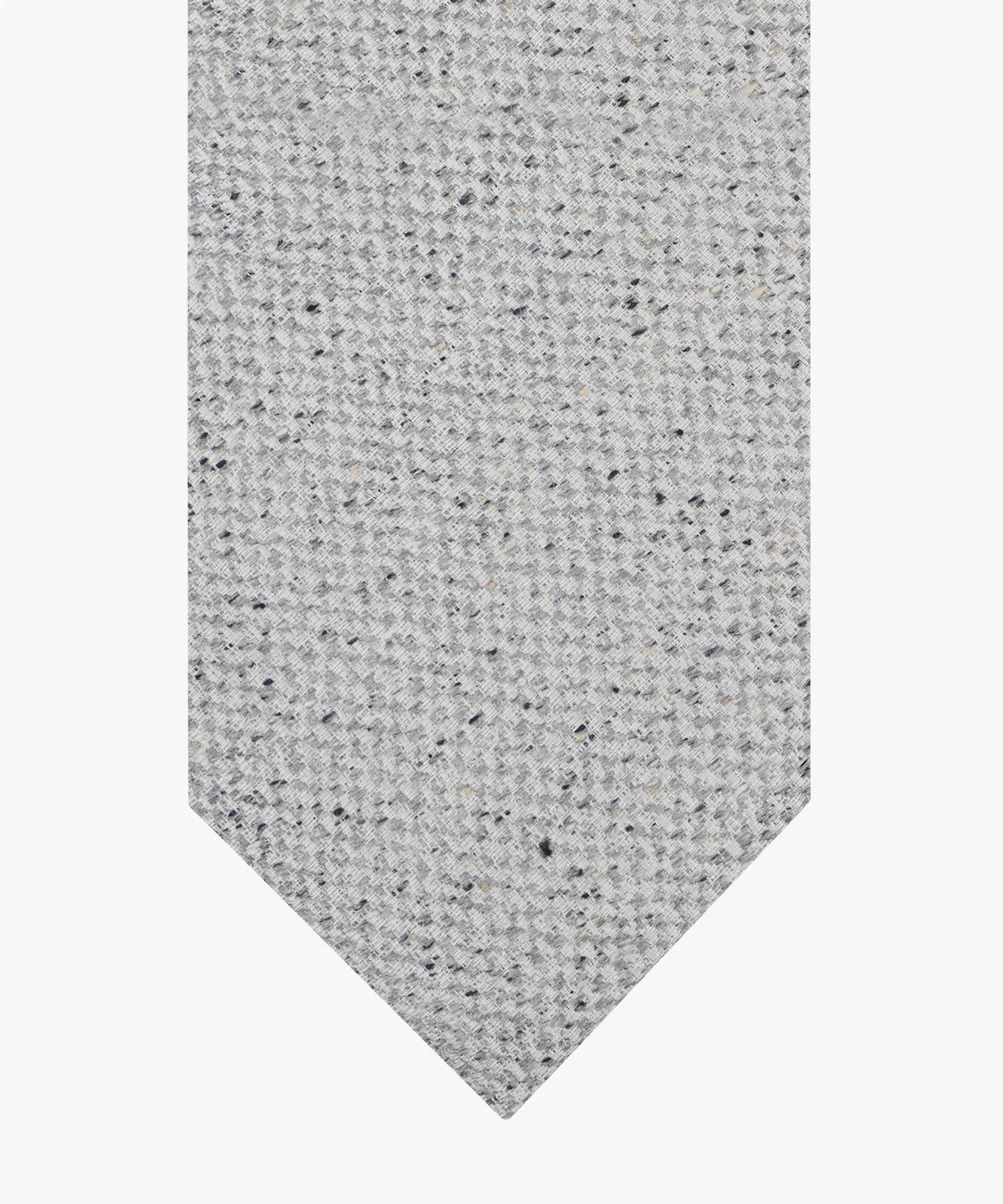 Tie Silk Print Light Grey