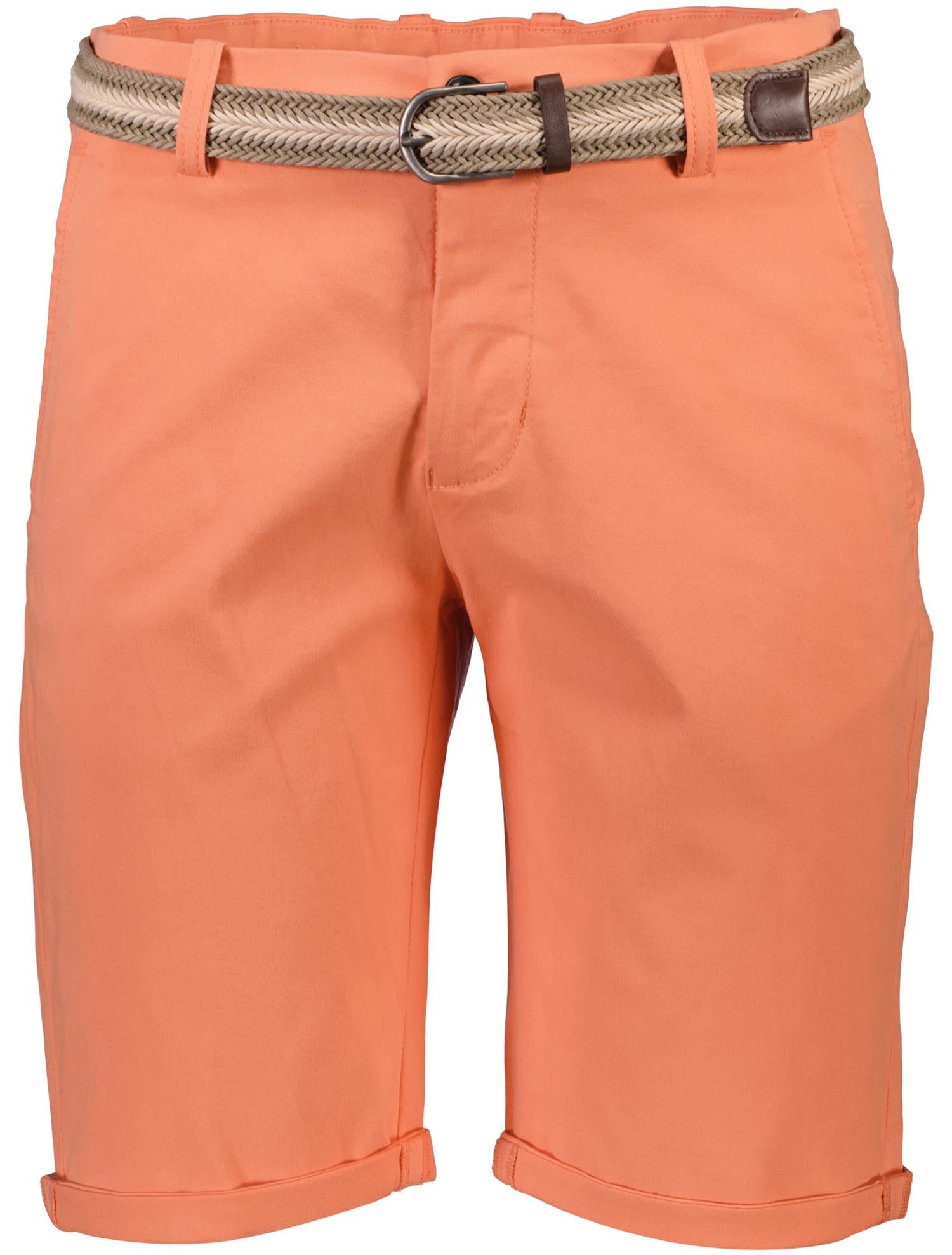 Superflex chino shorts w. belt Lt Coral
