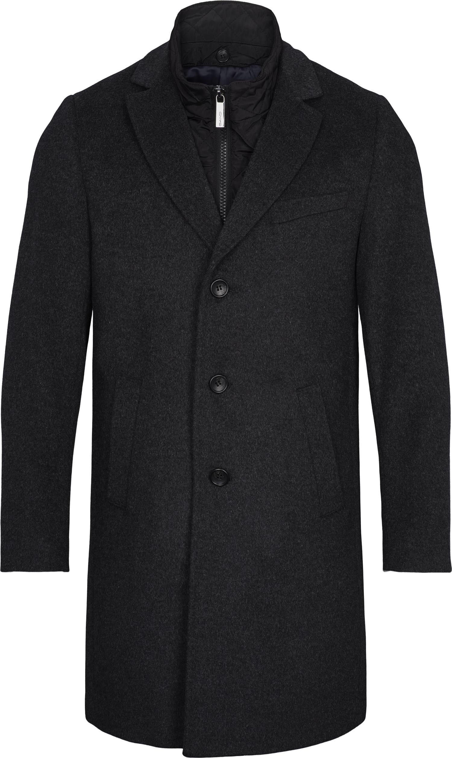 Sultan tech cashmere coat Koksgrå