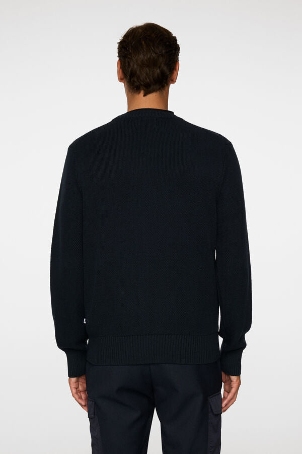 Oliver structure sweater Blå