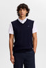 Liam Knitted Vest Jl Navy