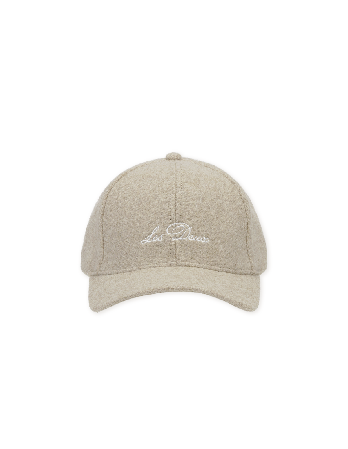 Signature Wool Baseball Cap Dark Sand