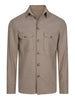 Leon Shirtjacket Beige