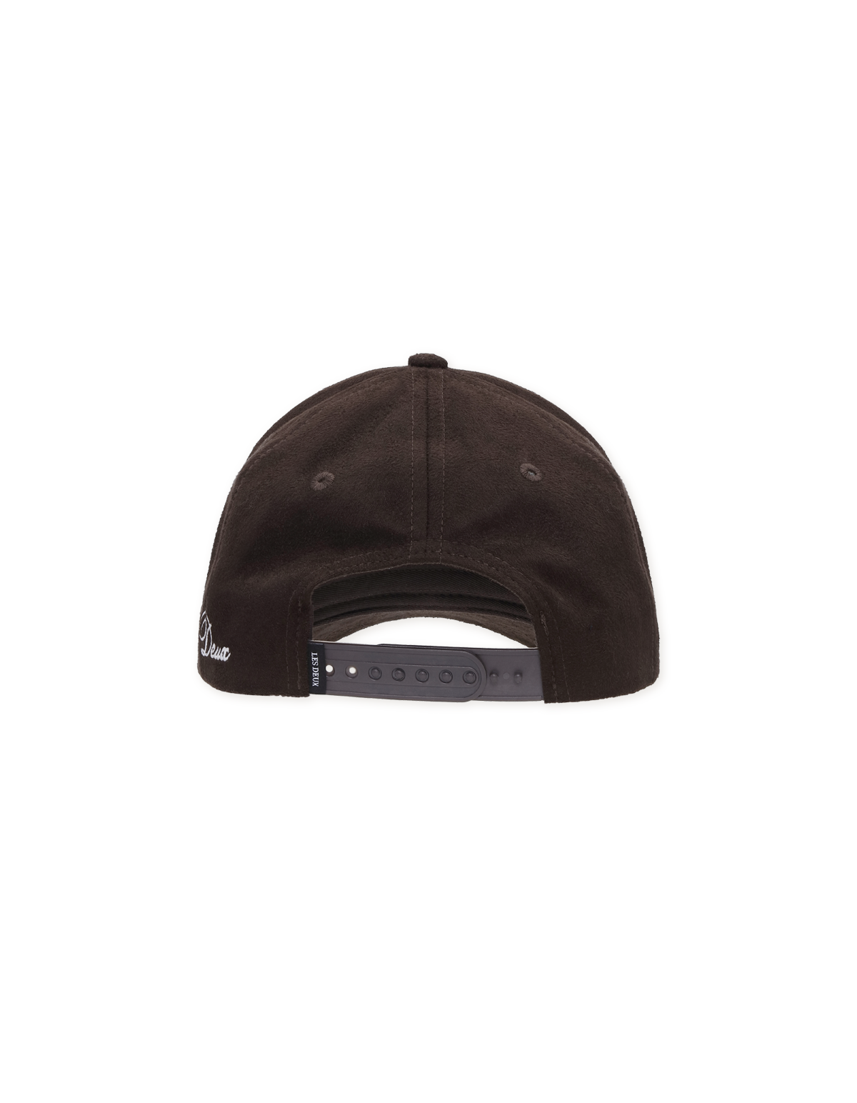 Encore suede baseball cap Turkish Coffee Brown