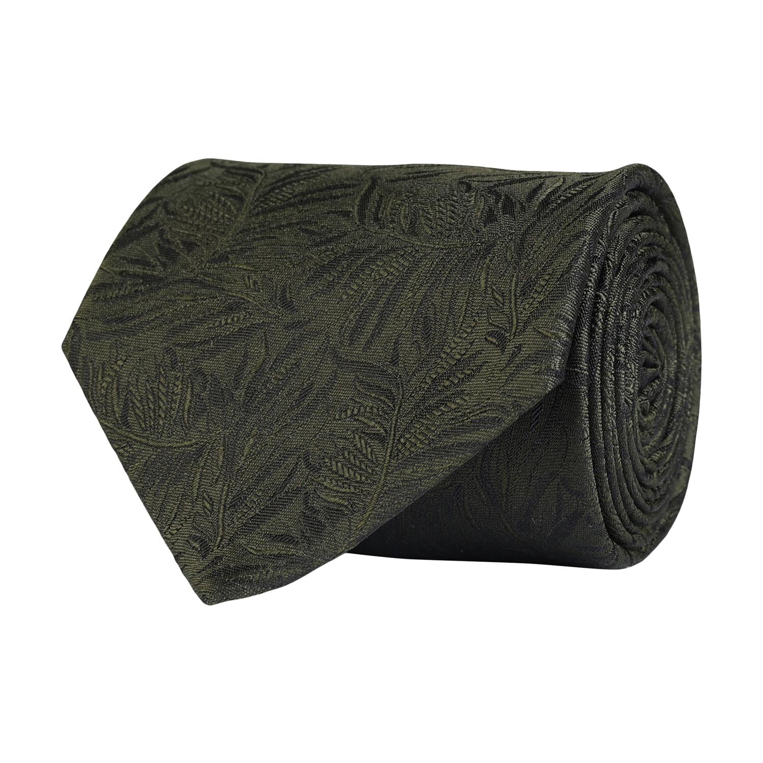 Classic tie Oliven
