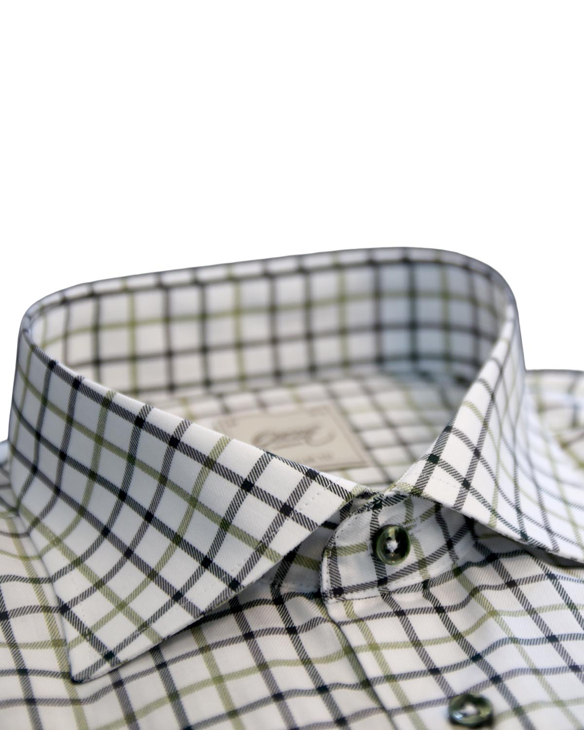 6618 35 RN Khaki Green Check