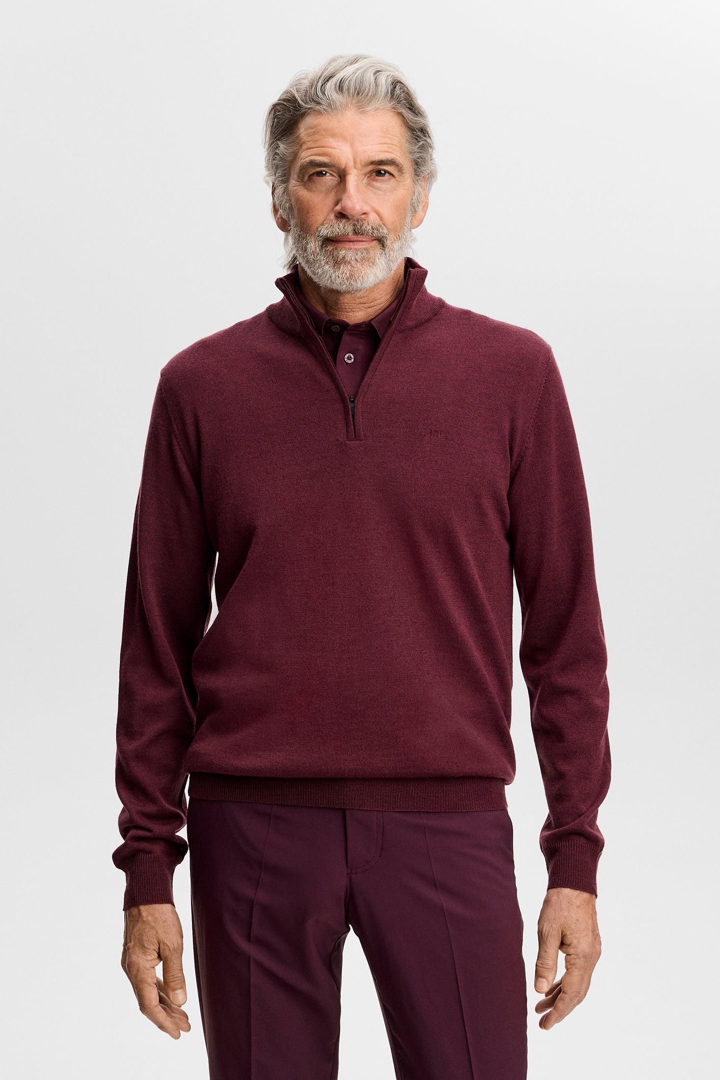 Kiyan Quarter Zip Sweater Winetasting