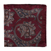 Pocket square Burgunder