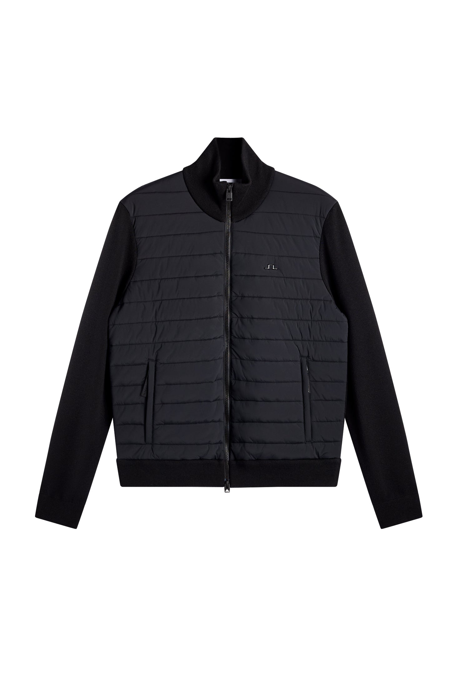 Boen Knit Hybrid Jacket Black