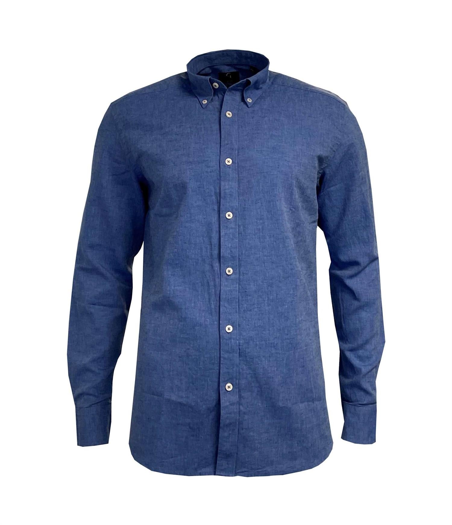 Gio Linen LS Turquise