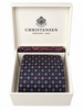 Tie & Pocket Square Box Set Navy/Burgunder
