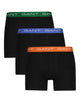 3-Pakning Boksershorts Black