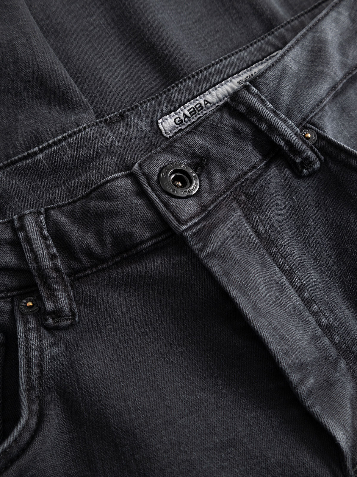 Gabjones Hesky Jeans Black Denim