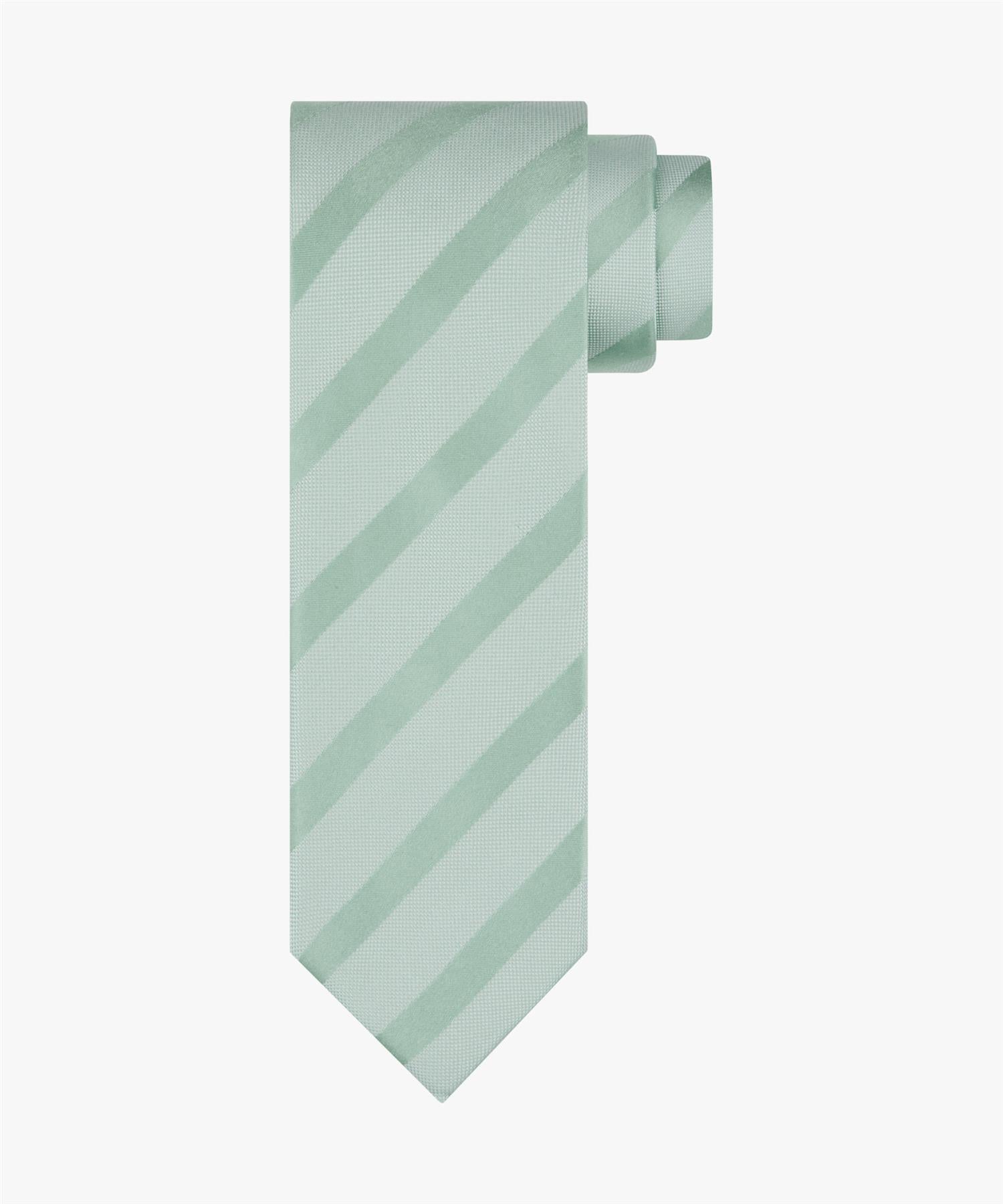 Tie silk woven Green