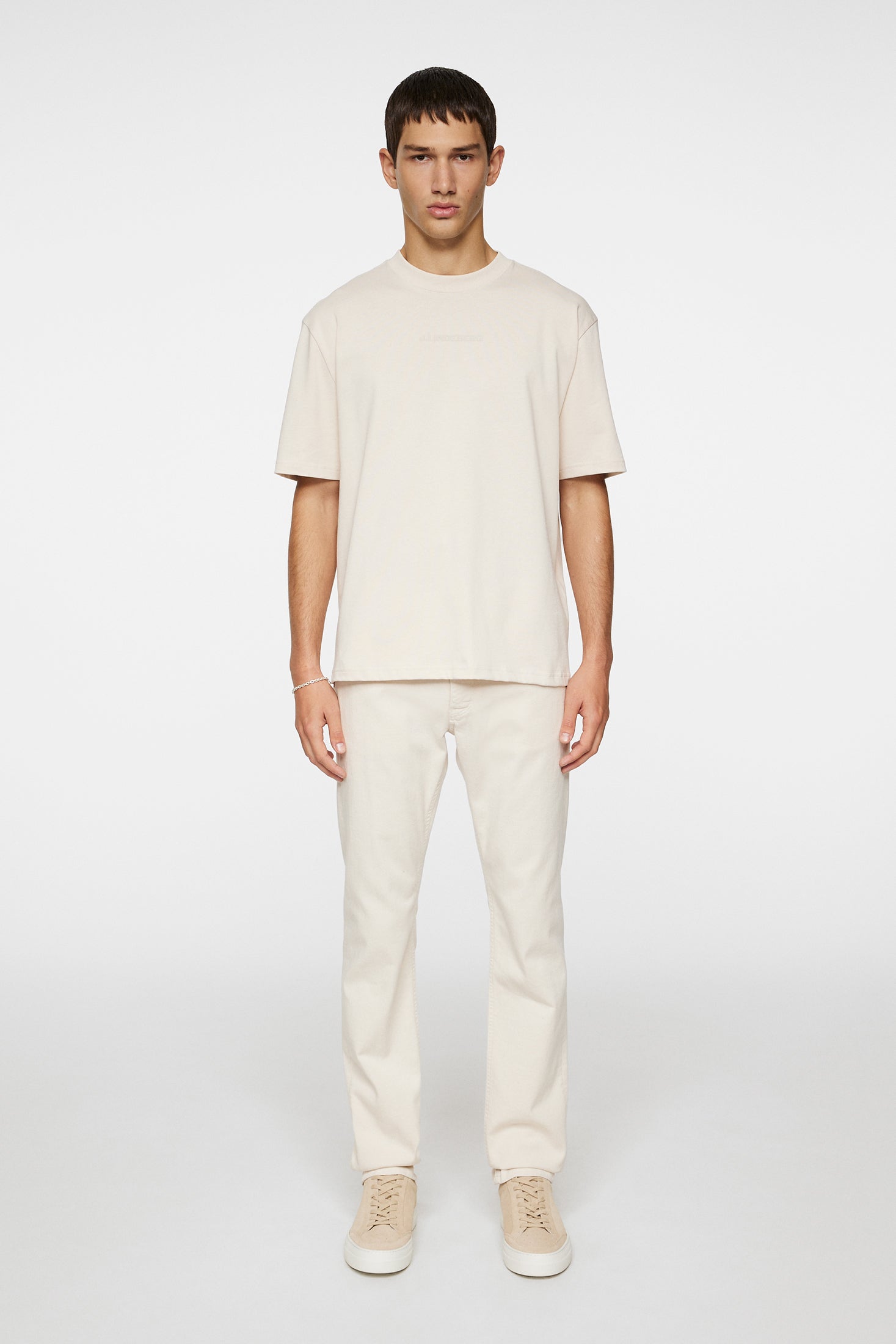 Hale Heavy Logo T-shirt Moonbeam