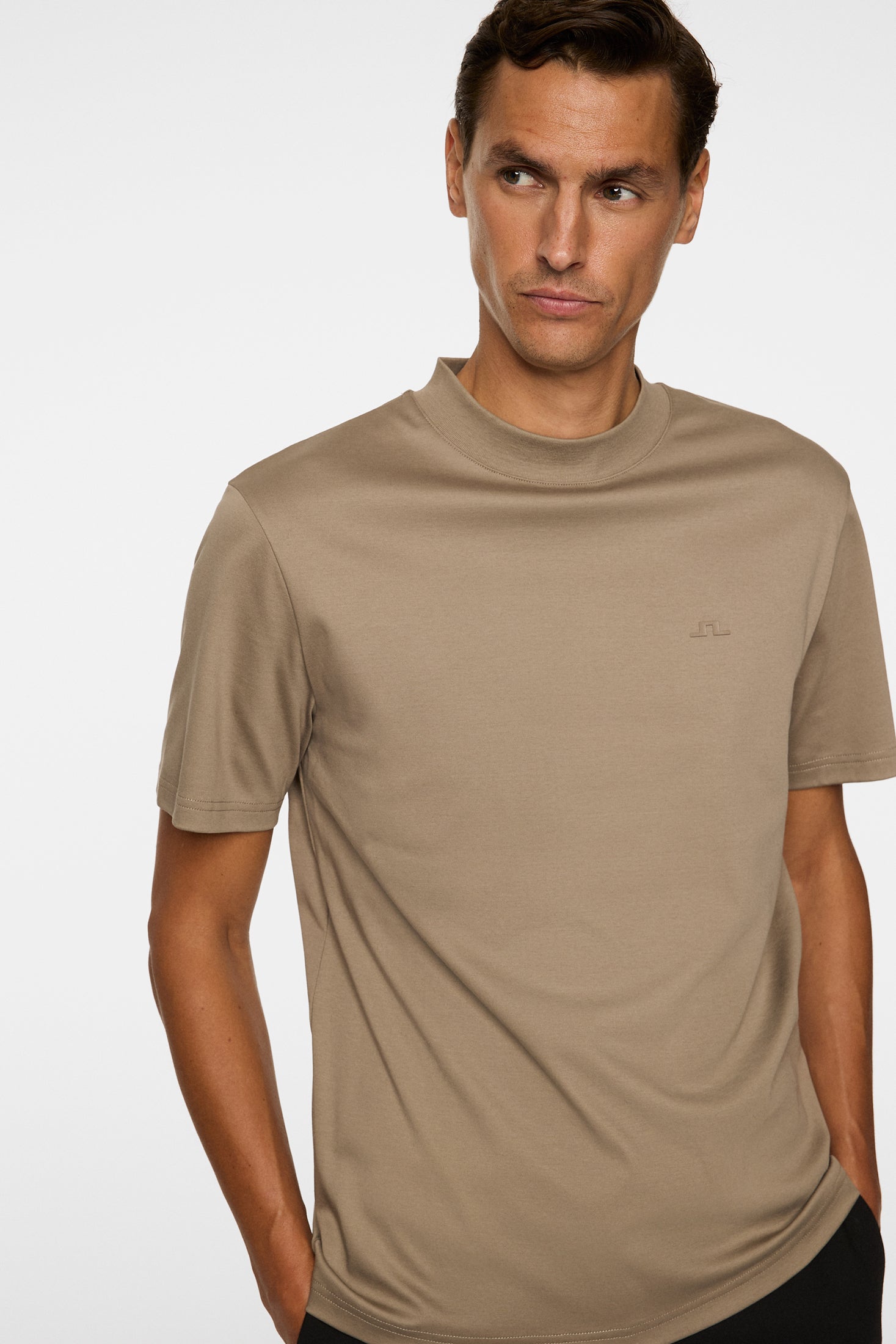 Ace Mock Neck T-Shirt Brindel