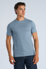 Basic Tee S/s Mid Blue