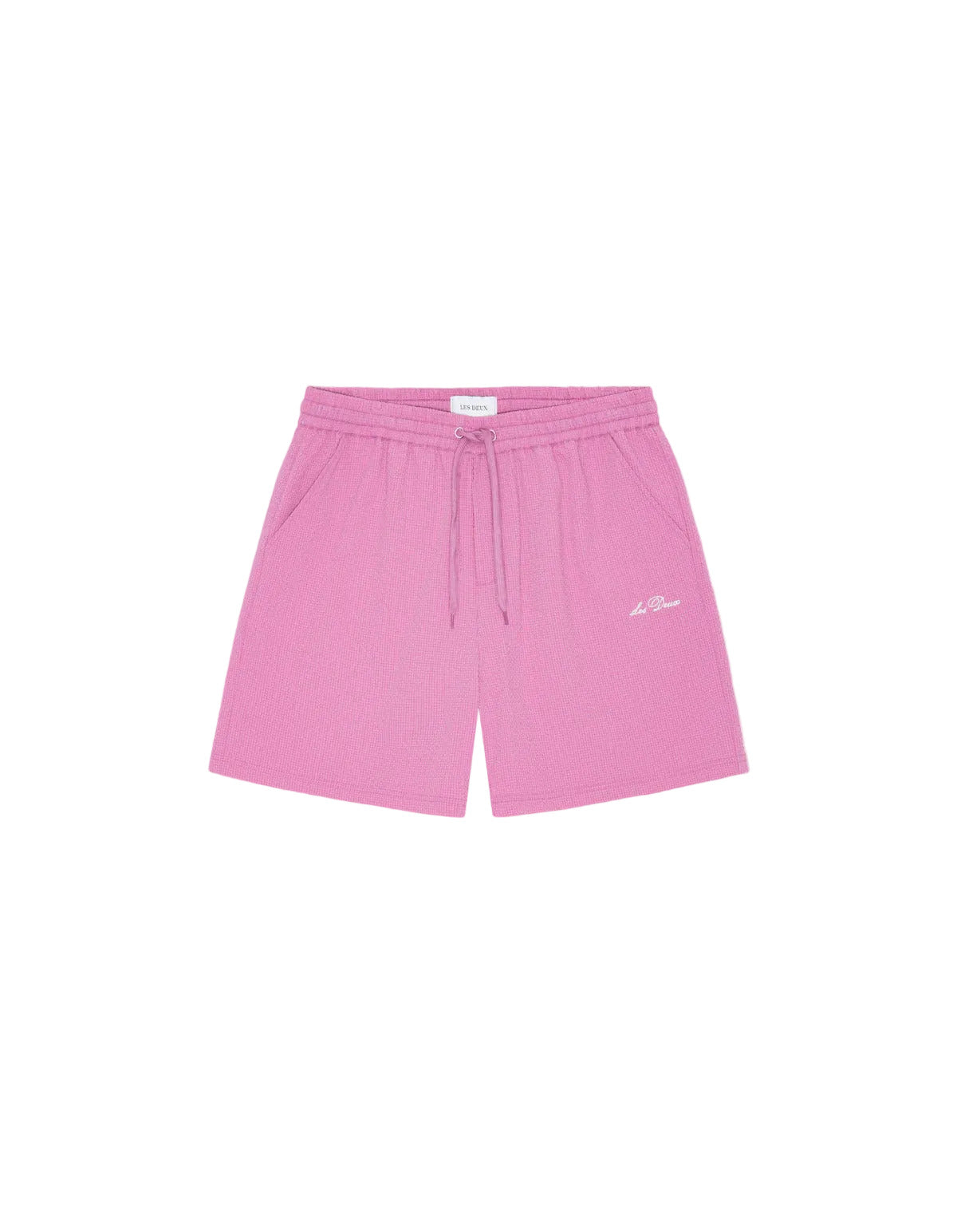 Stan seersucker swim shorts Crocus Pink