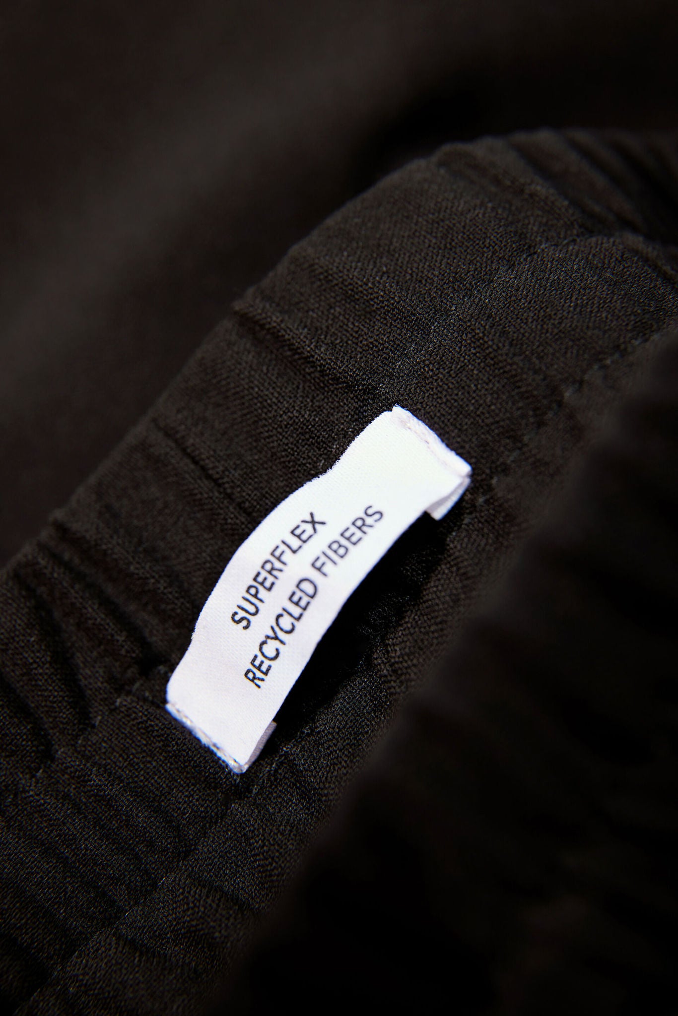 Relaxed fit pants Black