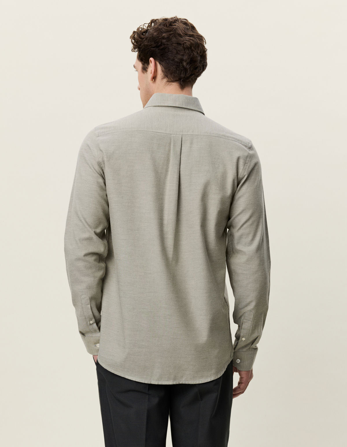 Soft Flannel Shirt Laurel Oak Sand