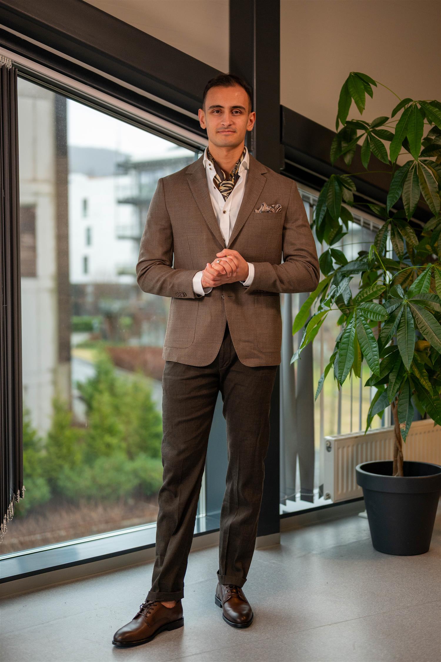 Mantelassi blazer Brun