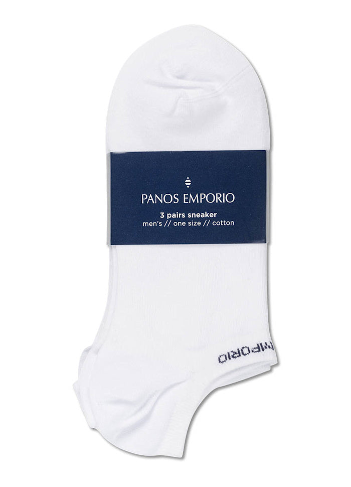 3PK Willem Coolmax Sporty Sneaker White