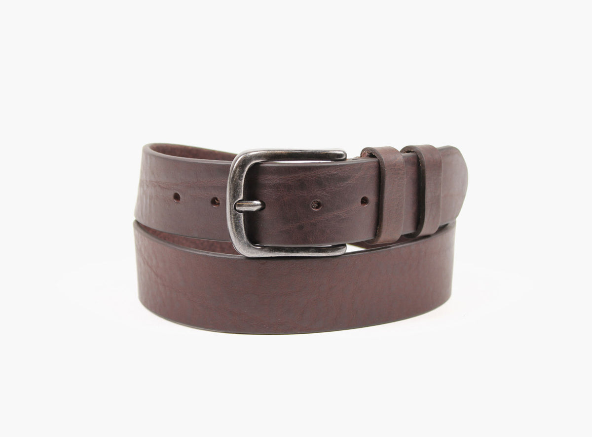 Montecristo Harley Skinnbelte 4,0 Cm Brun