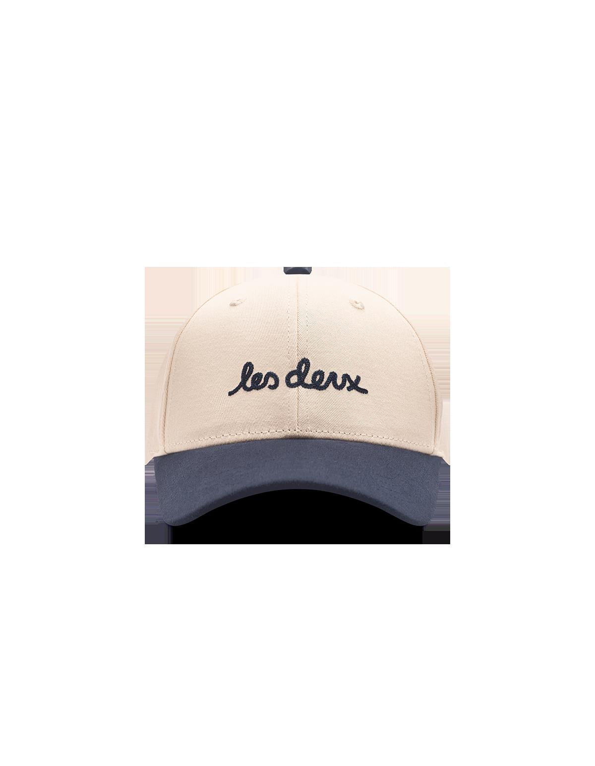 Brad Contrast Suede Baseball Cap Ivory 2