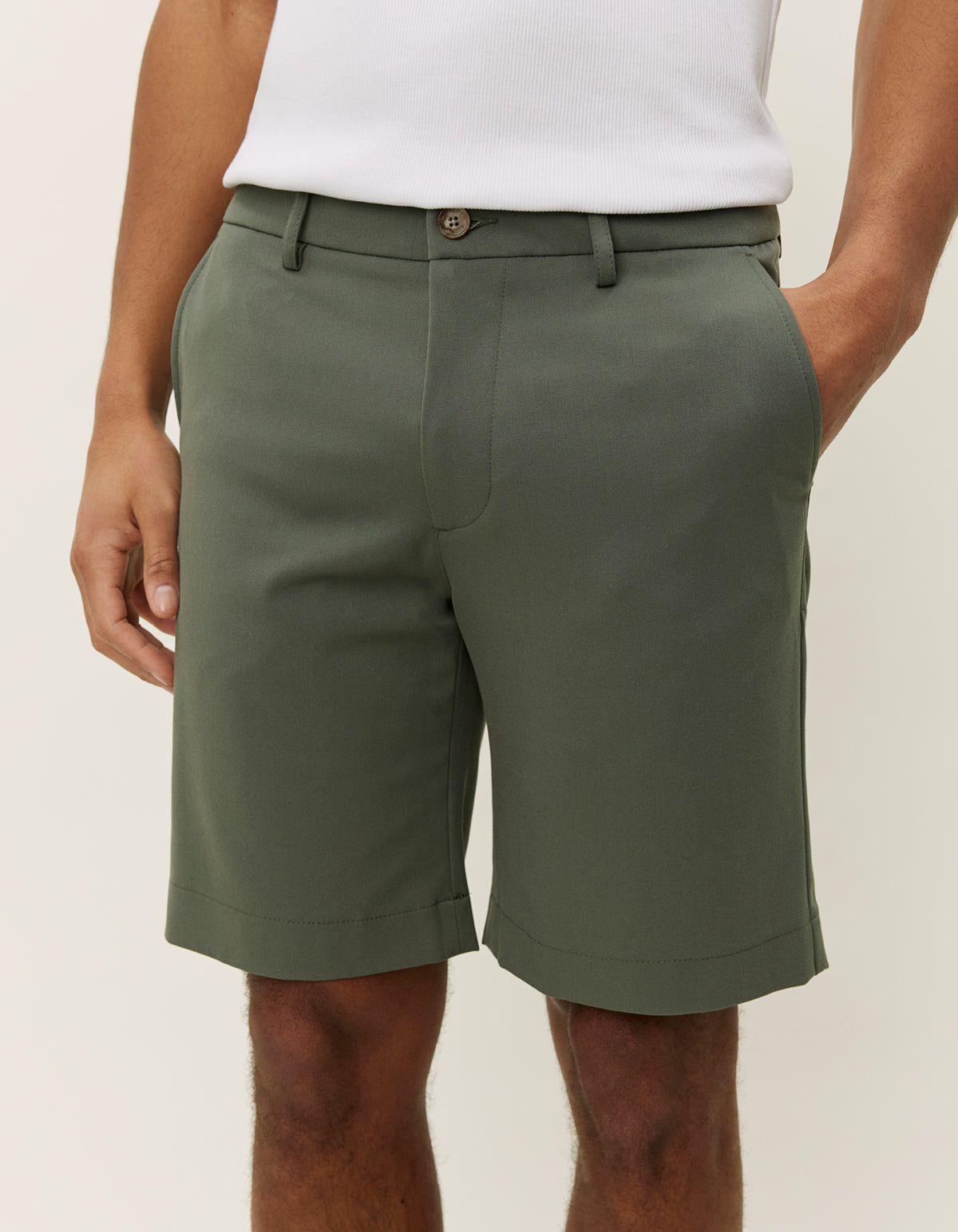 Como Light Reg Shorts - Seasonal Forest Green