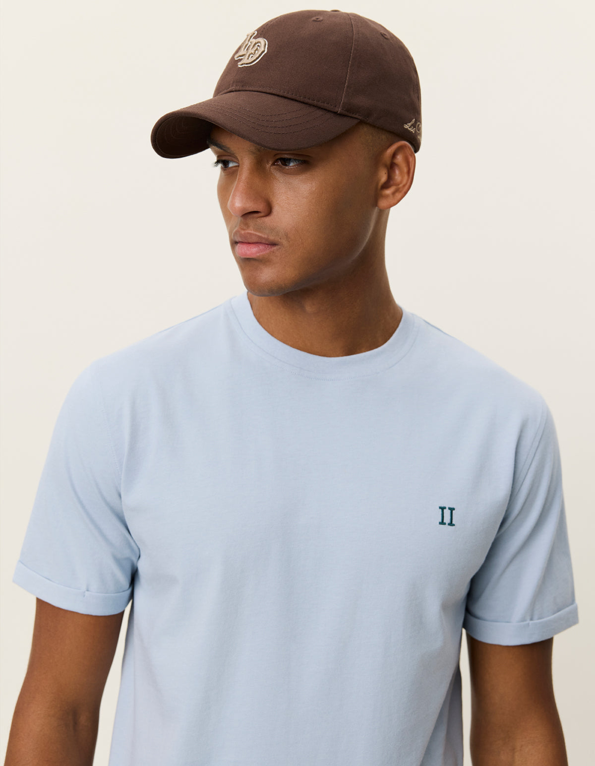 Norregaard contrast t-shirt Blue Fog