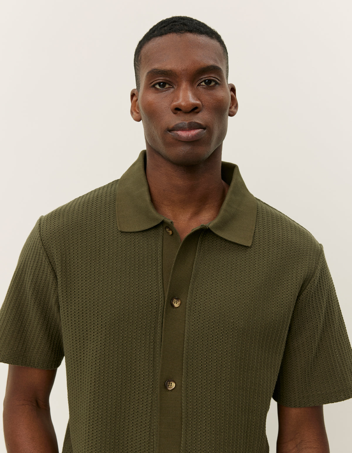Axel SS Shirt Olive Night