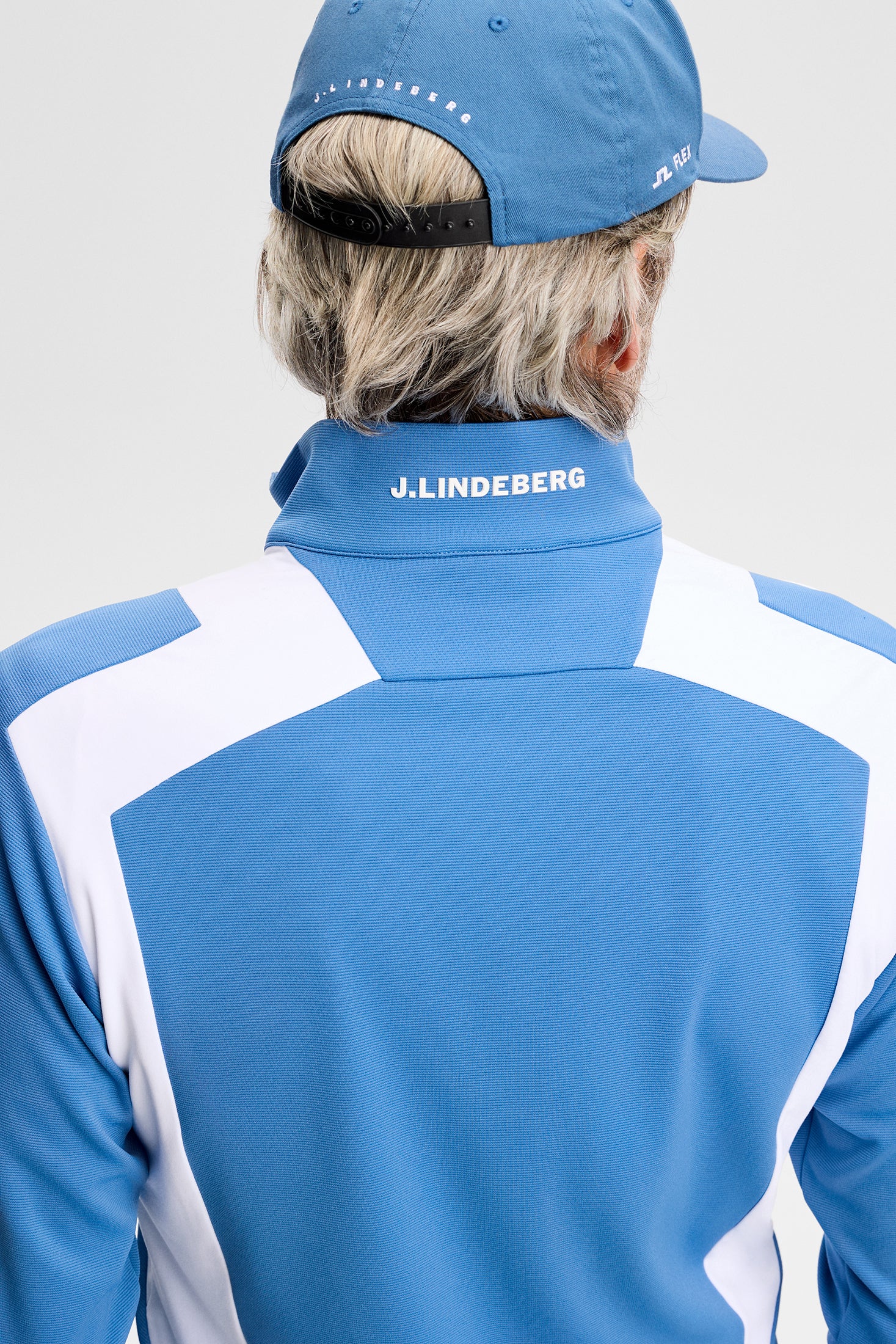 Lukas Quarter Zip Mid Layer Federal Blue