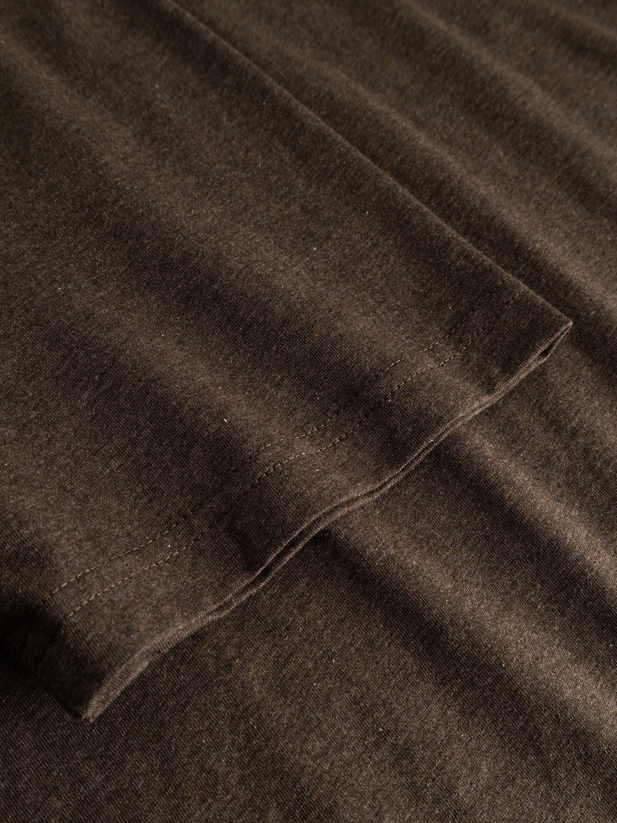 Gabdune Melange New Sst-Shirt Brown Slate