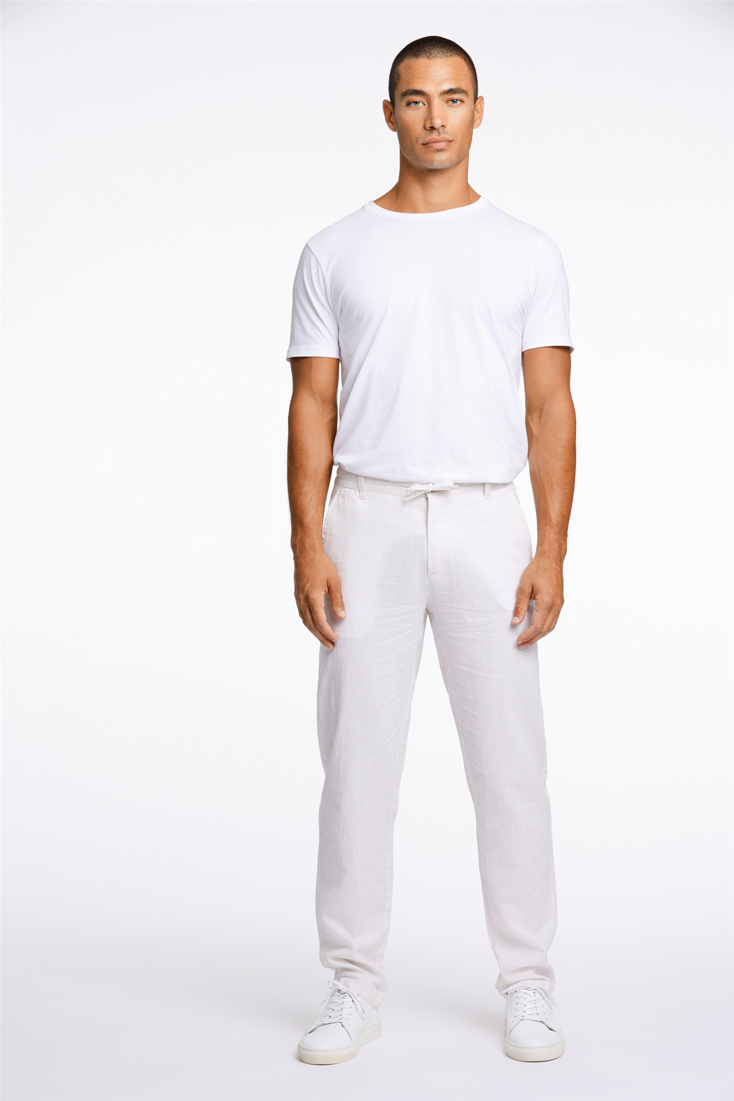 Linen pants White