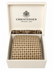 Tie & Pocket Square Box Set Off White/Brun