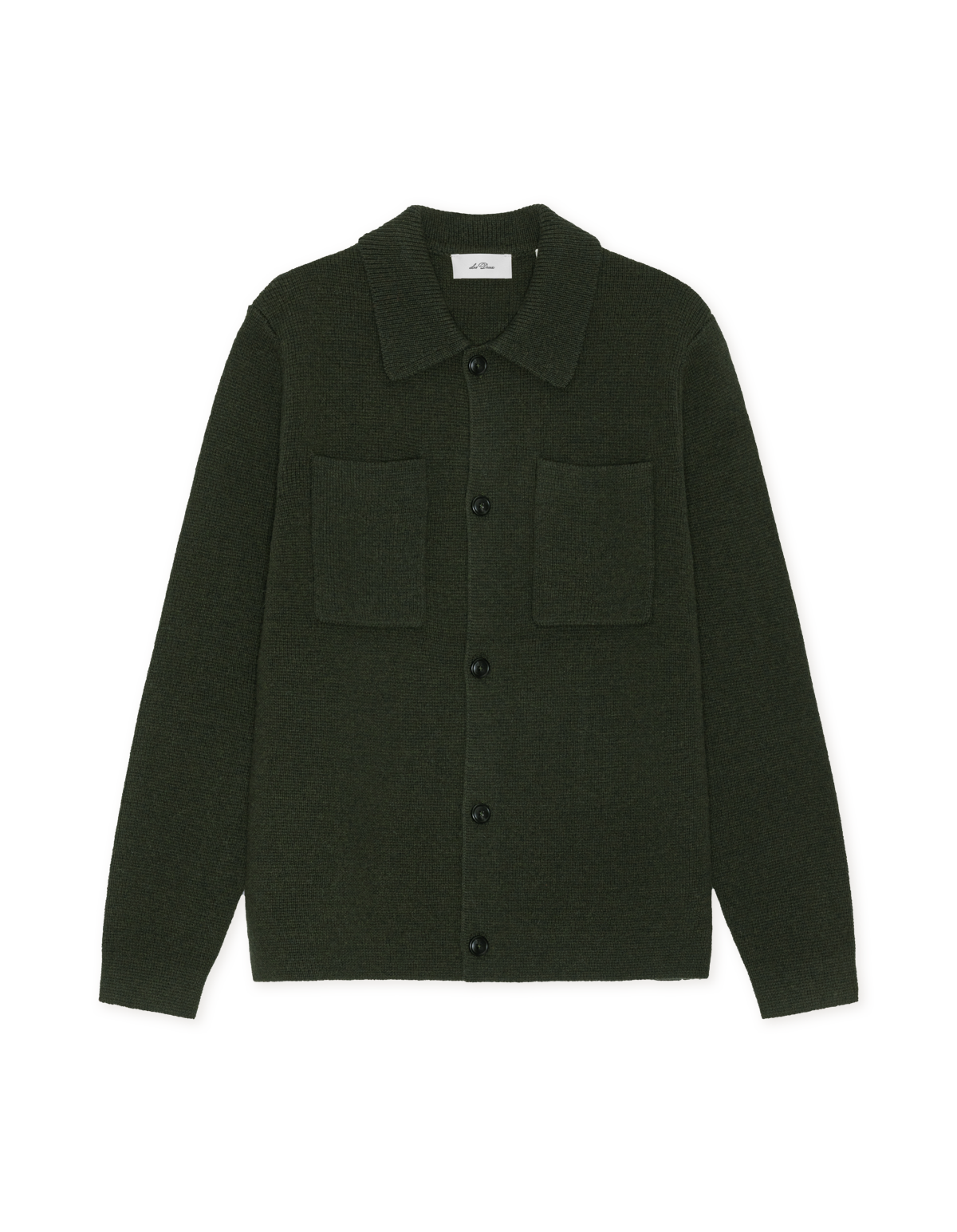 Milano Knit Overshirt Rosin Green