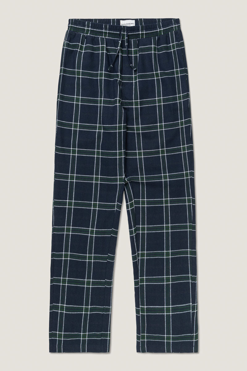 Pj Set Navy Tartan