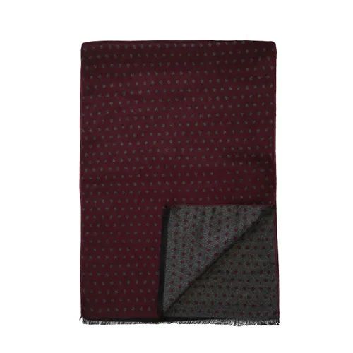 Double face scarf Burgundy