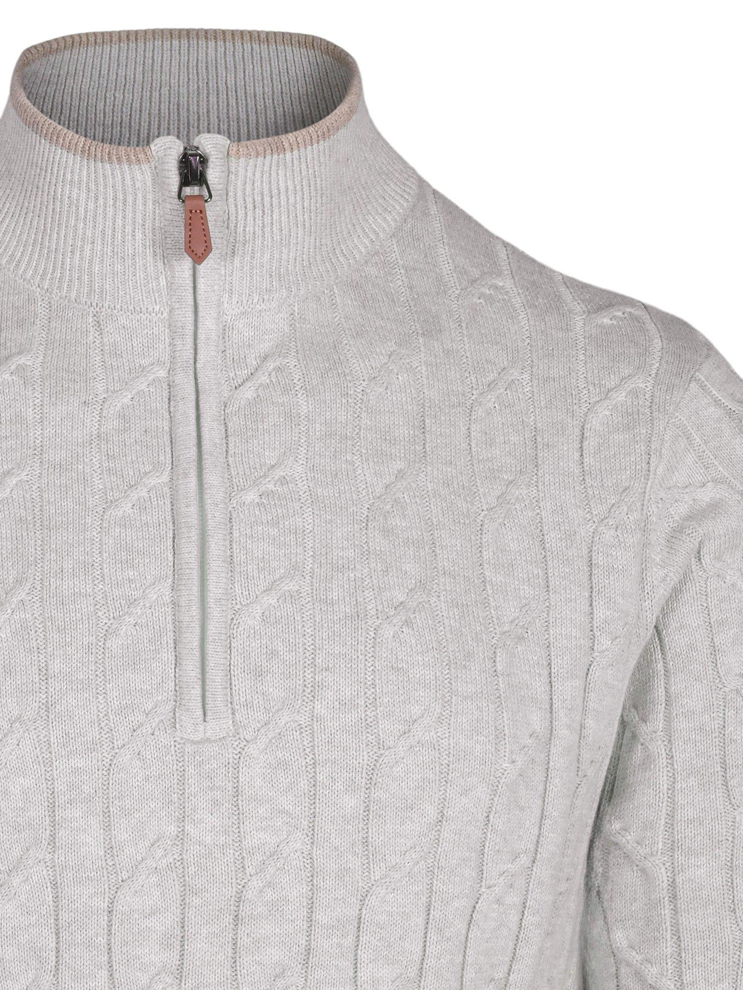 Sivert Zip Light Grey